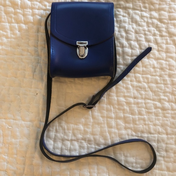 The Cambridge Satchel Company Handbags - The Cambridge Satchel Company Blue Mini Crossbody